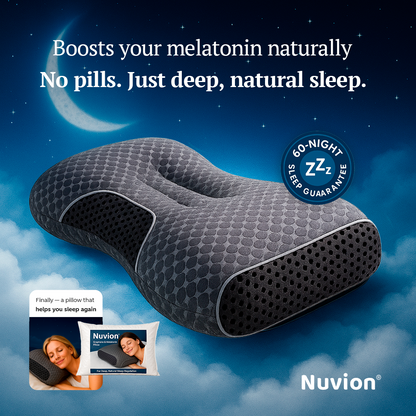 Nuvion® Graphene Pillow – Naturally Boosts Melatonin for Deeper Sleep